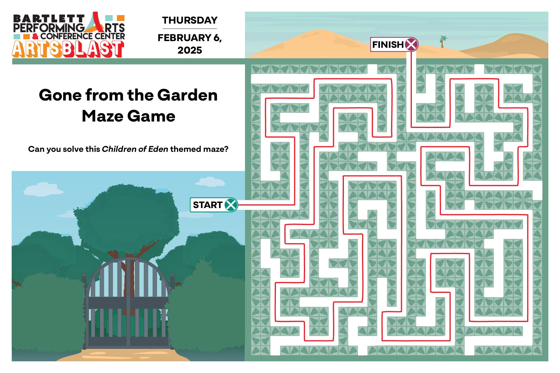 Garden of Eden Maze ANSWER