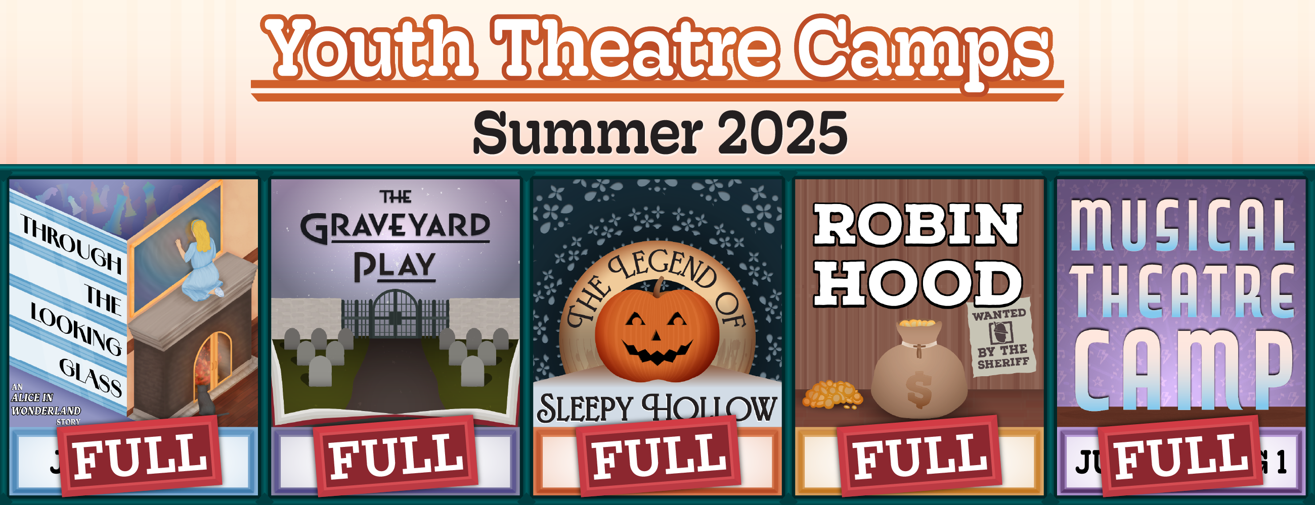 2025 YTC Camps - All Five Filled